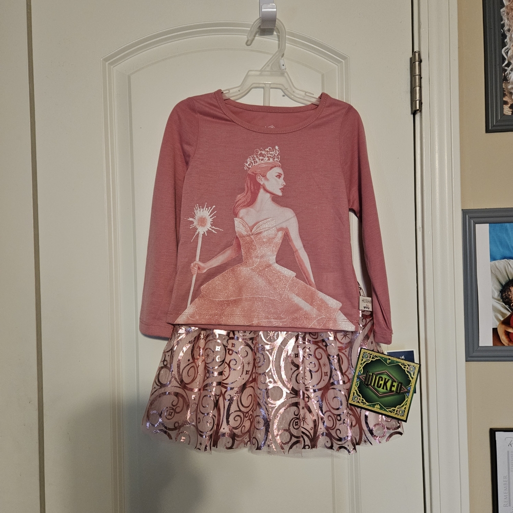 Wicked  Pink Glinda Skirt Set